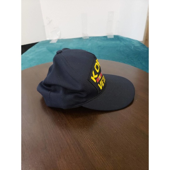 VINTAGE Korea Veteran Hat Mens Black Snapback One Size Adjustable War Logo USA - Picture 3 of 8
